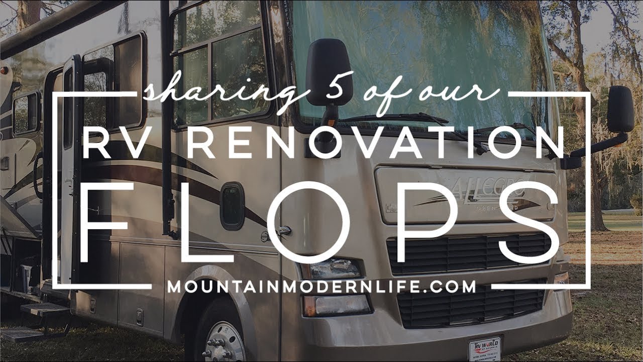 5 RV Renovation Flops