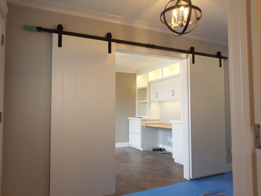 Double Barn Door Carpentry