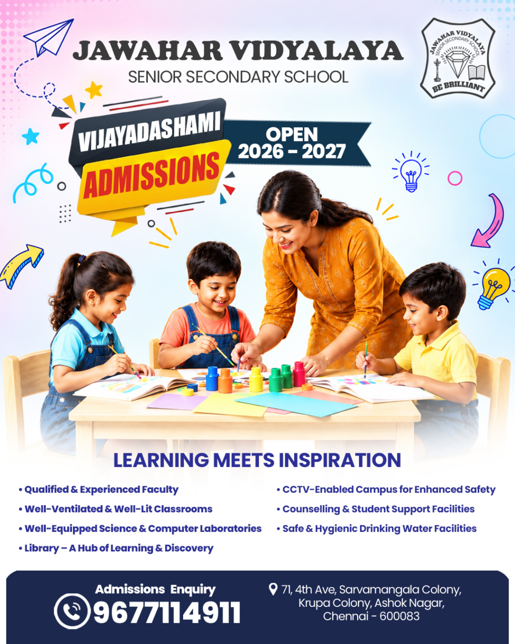 Vijayadashami admission open