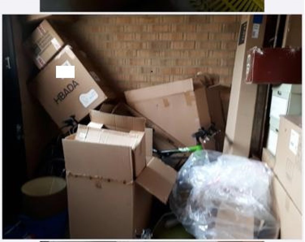Rid My Rubbish Darlington, Garage Before Tidy Up.jpg