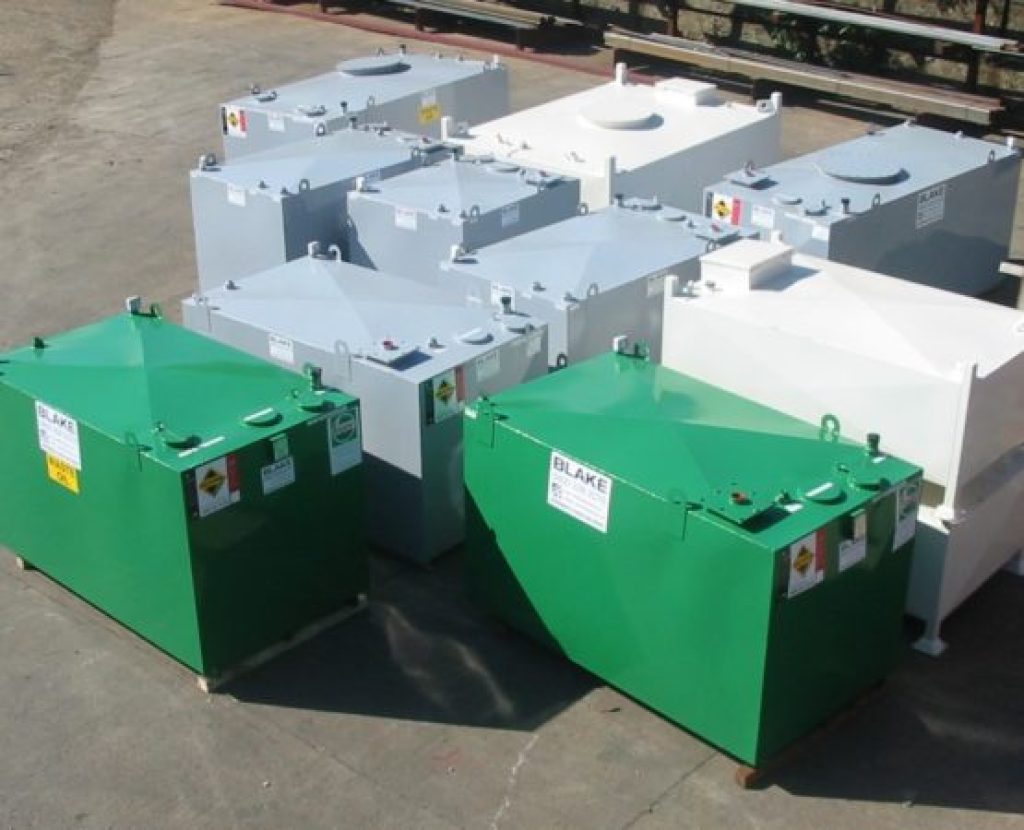 Blake Group steel tanks