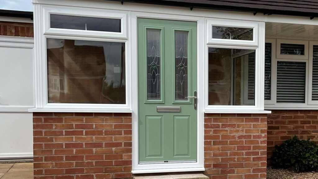 Composite Doors Birmingham - Green Front Door - Birmingham Improvements.jpg
